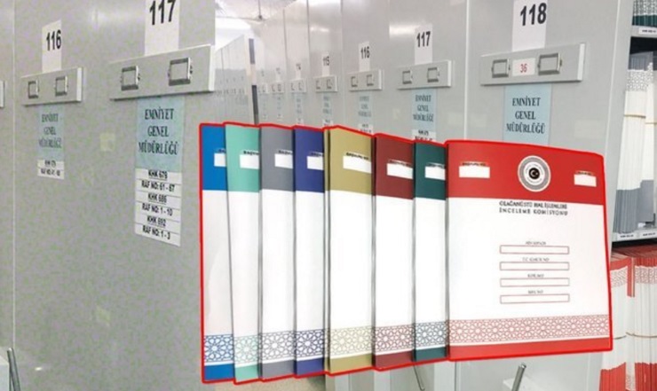 OHAL komisyonu 35 bini aşkın dosyayı dokuz renkle sınıflandırdı