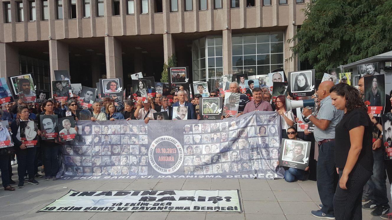 10 Ekim Katliamı Davası’nın 5. grup duruşmasının ilk günü tamamlandı 10 Ekim Katliamı Davası’nın 5. grup duruşmasının ilk günü tamamlandı