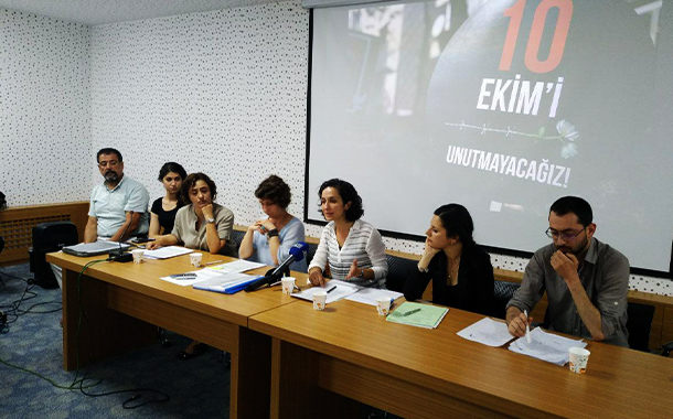 10 Ekim Ankara Katliamı Davası Avukat Komisyonu basın toplantısı yaptı