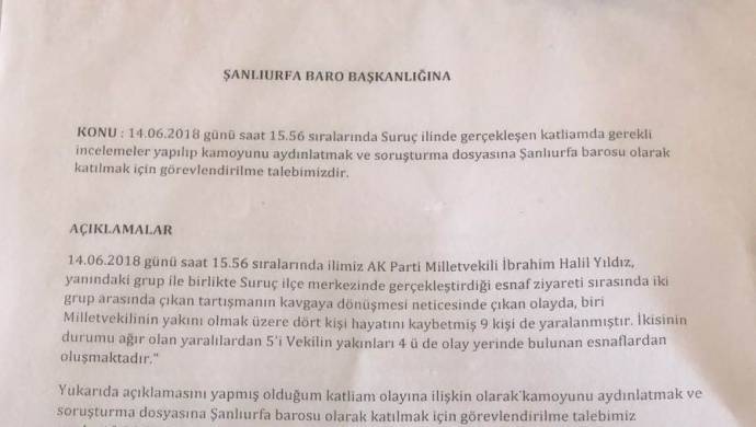 Avukatlar, AKP’li İbrahim Halil Yıldız’ın baro levhasından silinmesini istedi