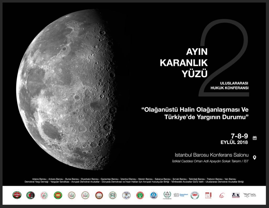 Ayın Karanlık Yüzü 2. Uluslararası Hukuk Konferansı İstanbul’da Başlayacak